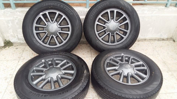 ขายล้อแม็กป้ายแดง d-max สีรมดำ 16" พร้อมยางป้ายแดง สนใจติดต่อเล็กคลองสามครับ 081-3747940 ขายล้อแม็กป้ายแดง d-max สีรมดำ 16" พร้อมยางป้ายแดง สนใจติดต่อเล็กคลองสามครับ 081-3747940