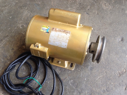 ขายมอเตอร์ Mitsubishi 1/2HP. 220V ไฟบ้าน เดิมๆวิ่งนิ่ม สภาพสวย พร้อมใช้งาน