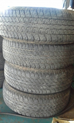245/70R16 BRIDGESTONE DUELER H/T 689  ชุด 4 เส้น tel.081-427-3941