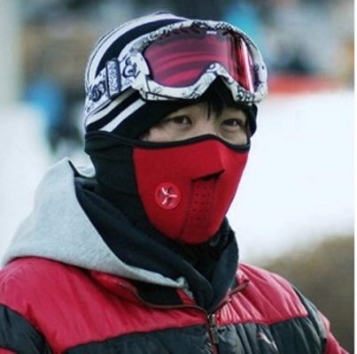 หน้ากากสกีแฟชั่น WindProof