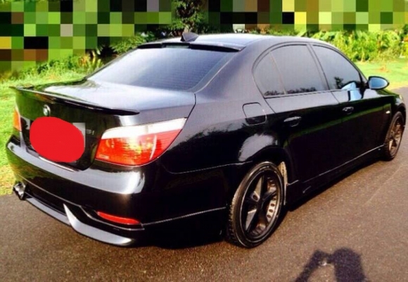 BMW 520i  ปี04    แต่งเครื่องเสียง  จอหน้า  เบาะหนัง