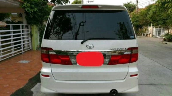 Toyota Alphard ปี05 เบนซิน ซันรูฟ เบาะผ้า ภาษีไม่ขาด แถมประกันภัย Toyota Alphard ปี05 เบนซิน ซันรูฟ เบาะผ้า ภาษีไม่ขาด แถมประกันภัย