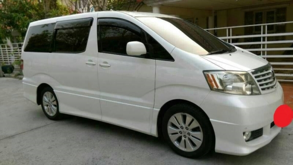 Toyota Alphard ปี05 เบนซิน ซันรูฟ เบาะผ้า ภาษีไม่ขาด แถมประกันภัย Toyota Alphard ปี05 เบนซิน ซันรูฟ เบาะผ้า ภาษีไม่ขาด แถมประกันภัย