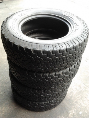 BF All USA. 265/70/17 ปลายปี10  สภาพดี 1ชุด