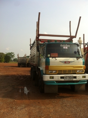 รถบรรทุกพ่วงแม่ลูก 18 ล้อ HINO กระบะบรรทุกข้างเสริม FM227  ปีจดทะเบียน 2535 220 แรงม้า