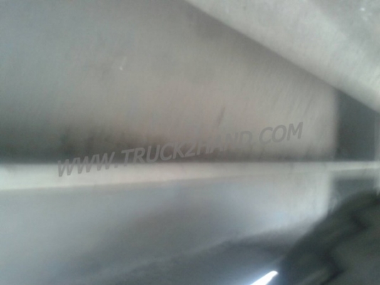 หางพื้นเรียบยาว 12 เมตร ต่ออู่พนัส จดทะเบียนปี 46 เลขคัชซี P36-1296 แบบรุ่น PS2-SC1200A น๊อต 8 ตัว ยาง 10.00-20 / 2 เพลา