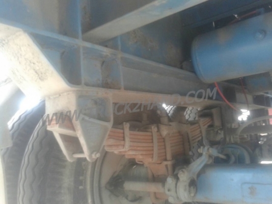 หางพื้นเรียบยาว 12 เมตร ต่ออู่พนัส จดทะเบียนปี 46 เลขคัชซี P36-1296 แบบรุ่น PS2-SC1200A น๊อต 8 ตัว ยาง 10.00-20 / 2 เพลา