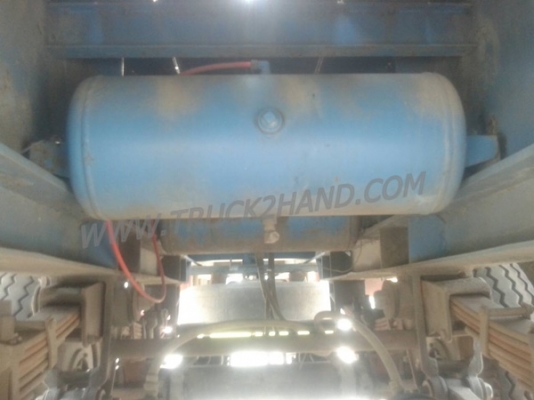 หางพื้นเรียบยาว 12 เมตร ต่ออู่พนัส จดทะเบียนปี 46 เลขคัชซี P36-1296 แบบรุ่น PS2-SC1200A น๊อต 8 ตัว ยาง 10.00-20 / 2 เพลา