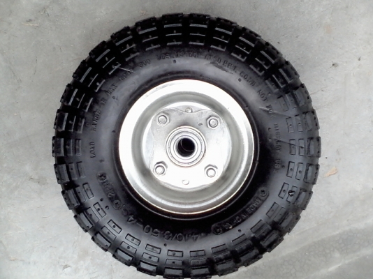 ล้อยางสารพัดประโยชน์ แบบเติมลมได้ 4.10/3.50 - 4 เพลา 5/8" ล้อยางสารพัดประโยชน์ แบบเติมลมได้ 4.10/3.50 - 4 เพลา 5/8"