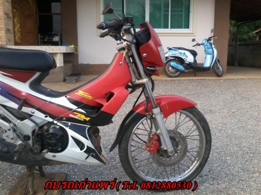 ขายแดชทะเบียนพร้อมโอนภาษีขาดปีเดียวรถมือเดียวออกร้านภายนอกยังสวยเครื่องดีระบบไฟออก ขาย 8900 บาท