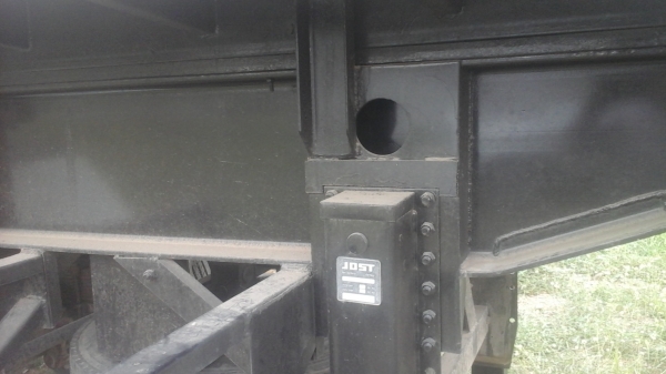 ขายด่วนหางพ่วง2เพลาดั้มยาว7.50เมตรหางไมเคยใช้งานปี56