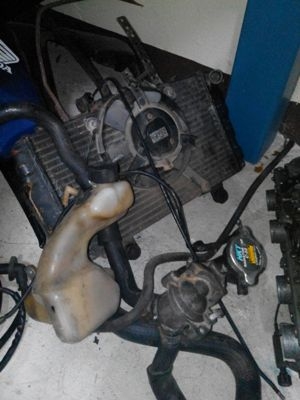 ขายหม้อน้ำ ใส่ HONDA CBR 400 cc Y89 พร้อมพัดลม ราคา 2500 บาท