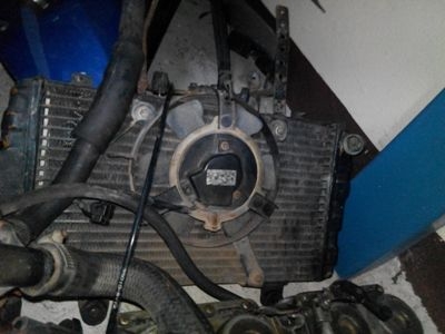 ขายหม้อน้ำ ใส่ HONDA CBR 400 cc Y89 พร้อมพัดลม ราคา 2500 บาท ขายหม้อน้ำ ใส่ HONDA CBR 400 cc Y89 พร้อมพัดลม ราคา 2500 บาท