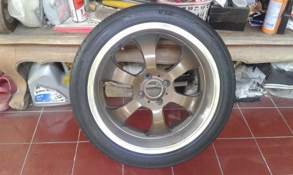 ขายแม็กพร้อมยาง ขอบ17/4รู ขายแม็กพร้อมยาง ขอบ17/4รู