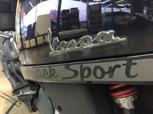 ขาย Vespa S Black Eidition ราคาถูกมาก ของแถมเพียบ ขาย Vespa S Black Eidition ราคาถูกมาก ของแถมเพียบ