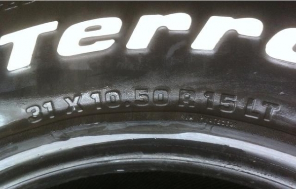 ยาง BF goodrich 31 10.5 R15 ปี11 ดอกติดหนวด ยาง BF goodrich 31 10.5 R15 ปี11 ดอกติดหนวด