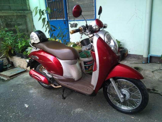 honda scoopy 110i ปี54 รถแม่บ้าน  เครื่องดีมาก 18,500