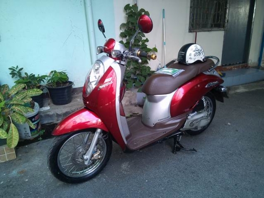 honda scoopy 110i ปี54 รถแม่บ้าน  เครื่องดีมาก 18,500
