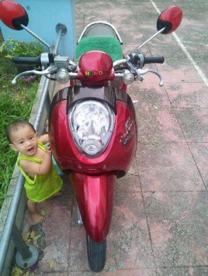 honda scoopy 110i ปี54 รถแม่บ้าน  เครื่องดีมาก 18,500
