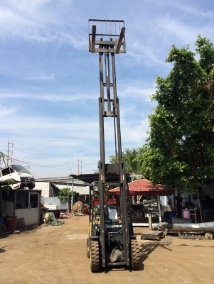 รายละเอียด ขายโฟล์คลิฟท์ D25S งาสูง 6 เมตร ติดแก๊สจากนอก สวยๆพร้อมใช้งาน