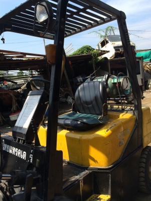 ขายโฟล์คลิฟท์ D25S งาสูง 6 เมตร ติดแก๊สจากนอก สวยๆพร้อมใช้งาน