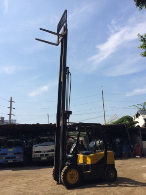 ขายโฟล์คลิฟท์ D25S งาสูง 6 เมตร ติดแก๊สจากนอก สวยๆพร้อมใช้งาน