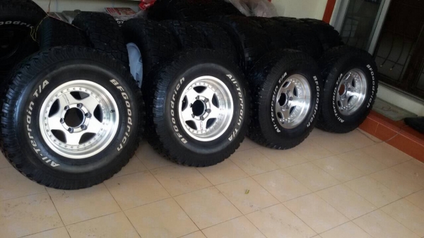 ขายล้อ lenso apache 15 + bf all 31 ขายล้อ lenso apache 15 + bf all 31