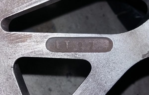 ล้อ,BBS"RS 17X7.5 Off27 5/120-114.3 สภาพเดิมๆ 13,800