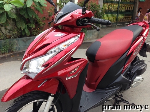 ขายclick125i idling stop ตัวท็อป เเม็กเเต่ง สีเเดงดำ ปี2557