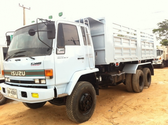 ขาย isuzu rocky พ่วงดัมพ์  แม่+ลูก เครื่องดี สีใหม่ เช็คระบบ/ช่วงล่างใหม่ทั้งคันพร้อมวิ่ง