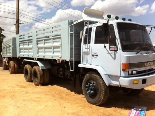 ขาย isuzu rocky พ่วงดัมพ์  แม่+ลูก เครื่องดี สีใหม่ เช็คระบบ/ช่วงล่างใหม่ทั้งคันพร้อมวิ่ง