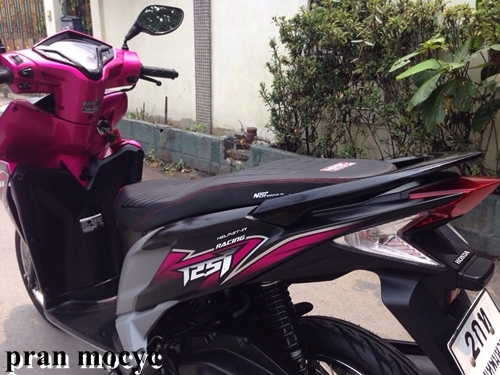 ขายClick 125i รุ่น Racing combi-brake สีชมพูดำ ปี2014