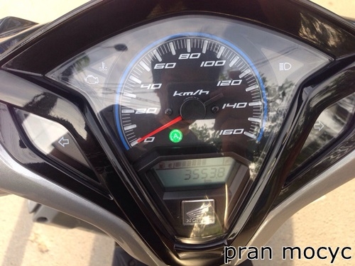 ขายclick125i idling stopสีน้ำเงินดำ ปี2557