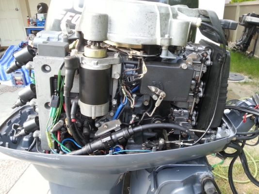 ขายเครื่องเรือ YAMAHA 50 HP มี Trim