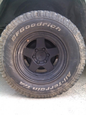 ขายแม็คออฟโลดพร้อมยาง Bf All 265/75 R 16 ยางปี 12 1ชุด ขาย 22,500 บาทใช้ยาวๆๆไปเลย ขายแม็คออฟโลดพร้อมยาง Bf All 265/75 R 16 ยางปี 12 1ชุด ขาย 22,500 บาทใช้ยาวๆๆไปเลย