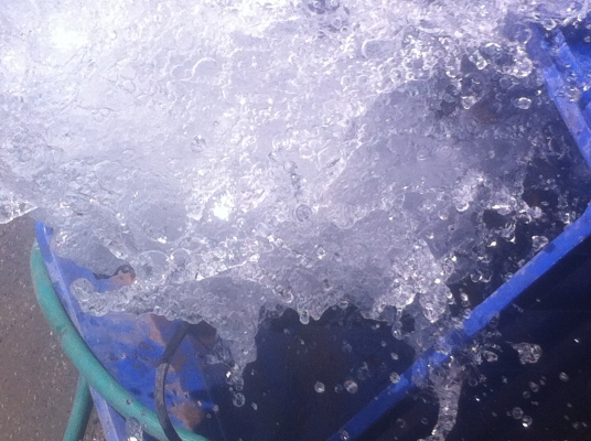 ปั๊มน้าจุ่มแช่ไดโว่แบบดูดโคลนได้ ยี่ห้อ LUCKY PRO ขนาด 450 W. ขนาดท่อส่ง 2 นิ้ว