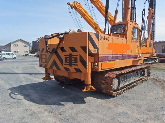 DHJ40-M20DS Piling Rig ปี1985 11306ชม. 40ตัน สูง 16เมตร ใครหาอยู่ติดต่อมาได้เลยครับ