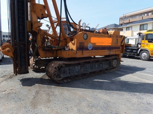 DHJ40-M20DS Piling Rig ปี1985 11306ชม. 40ตัน สูง 16เมตร ใครหาอยู่ติดต่อมาได้เลยครับ