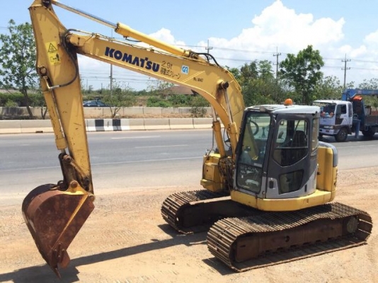 ขายรถแบคโฮ KOMATSU PC138US-3 ปี 2003 แอร์เย็น แทรค 70 ซม สภาพสวยพร้อมใช้ นำเข้าจากญี่ปุ่น มีVDOการทำงานครับ