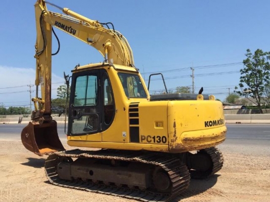 ขายรถแบคโฮ KOMATSU PC130-6 ปี 2002 ไฟฟ้าครบ บูม อาร์มยาวพิเศษ สภาพสวยพร้อมใช้ นำเข้าจากญี่ปุ่น มีVDOการทำงานครับ