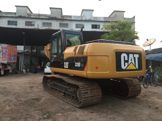 ขายดาวน์เเบคโฮ cat320d gcรถพึ่งใข้งาน