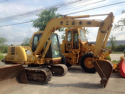 รถขุด Komatsu PC60-7 สต็อกเรา จากญี่ปุ่น สนใจโทร. 080-6565422 (หนิง)