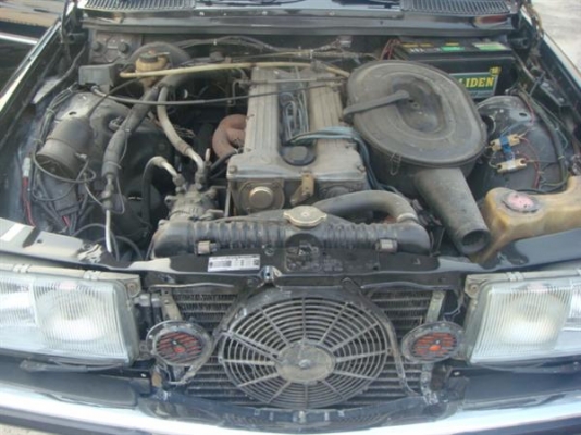 ขาย BENZ W123-280CE  ปี 1989 2ประตูสีดำ เครื่องเดิม เบนซินสมบูรณ์