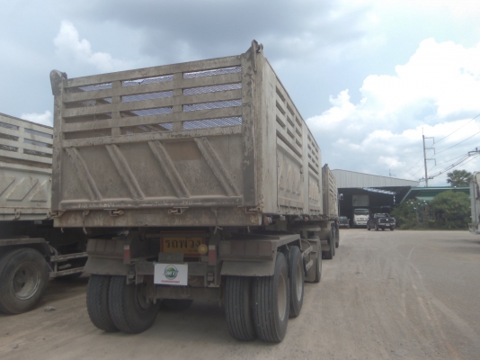 ขายสิบล้อ ISUZU 360 แรงม้า หัว+หางพ่วง ปี55 กระบะบรรทุกดั๊ม SMM หาง3เพลา สภาพสวยพร้อมใช้งาน มี2พ่วงแ