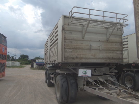 ขายสิบล้อ ISUZU 360 แรงม้า หัว+หางพ่วง ปี55 กระบะบรรทุกดั๊ม SMM หาง3เพลา สภาพสวยพร้อมใช้งาน มี2พ่วงแ