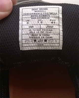 รองเท้า merrell เดินป่า/เดินห้าง/เดินตลาด ฯลฯ รองเท้า merrell เดินป่า/เดินห้าง/เดินตลาด ฯลฯ