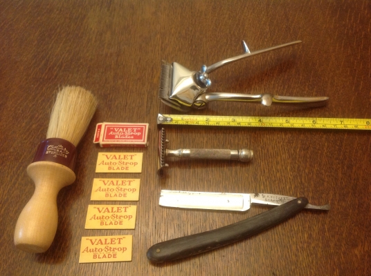 ขายชุดบาร์เบอร์ Vintage ทุกชิ้นใช้งานได้ สวยๆ คมๆ เก่าหายาก