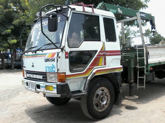 ขายรถ6ล้อมิตซู168แรงติดเครนUNIC3ตัน4ปลอก3ชัก