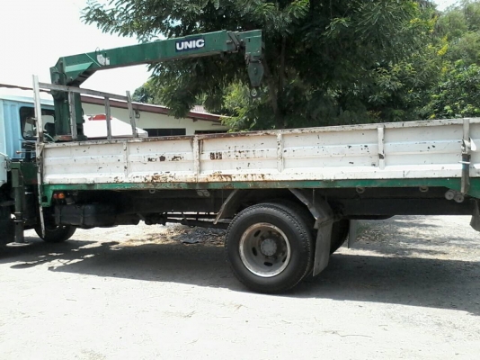 ขายรถ6ล้อมิตซู168แรงติดเครนUNIC3ตัน4ปลอก3ชัก