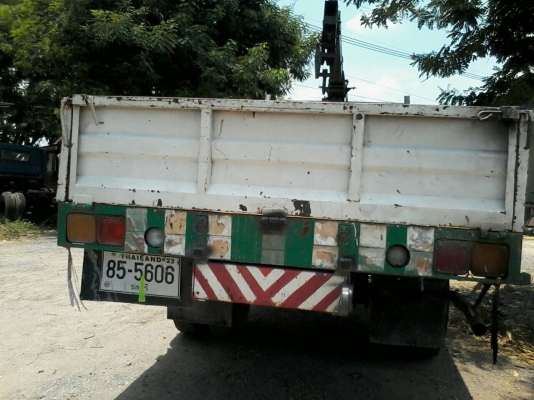 ขายรถ6ล้อมิตซู168แรงติดเครนUNIC3ตัน4ปลอก3ชัก